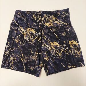 CVG Constantly Varied Gear Shorts Medium Black Gold Workout Gym Athletic